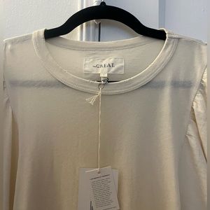 The great. Puff sleeve tee NWT